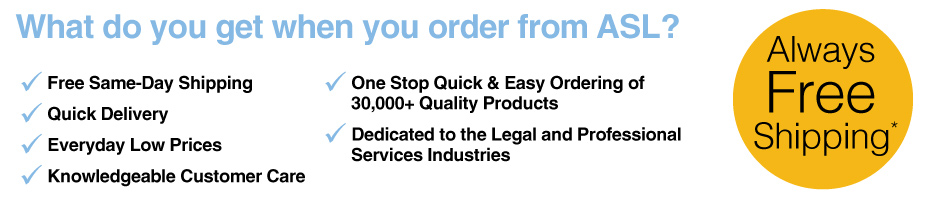 What do you get when you order from ASL?